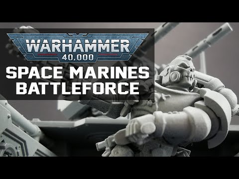 Space Marines Interdiction Battleforce for Warhammer 40000 - Giant Mechs! Floating Tanks!