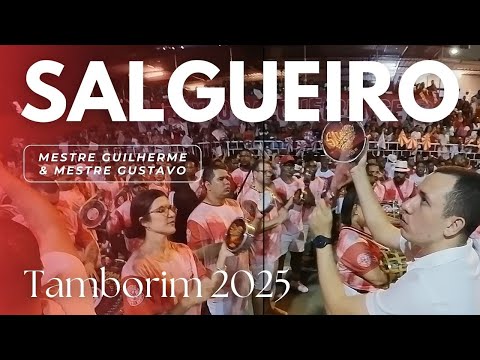 Salgueiro tamborins play their new samba 2025