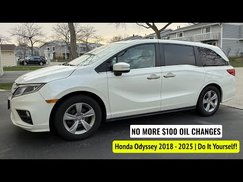 DIY Oil Change Guide for Honda Odyssey (2018-2025)