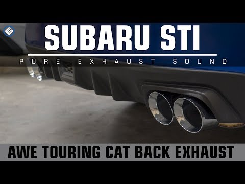 AWE Catback Exhaust Touring Edition - 2015+ STI