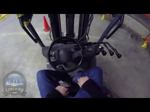 How To Operate/Drive a Forklift - GOPRO 1080p - Forklift Training Point Of View From The Operator!