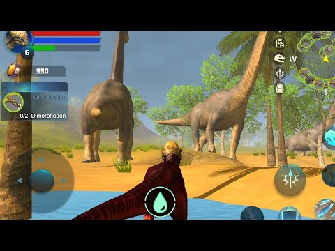 Pachycephalosaurus vs Brachiosaurus & Protoceratops - Pachycephalosaurus Simulator Android Gameplay