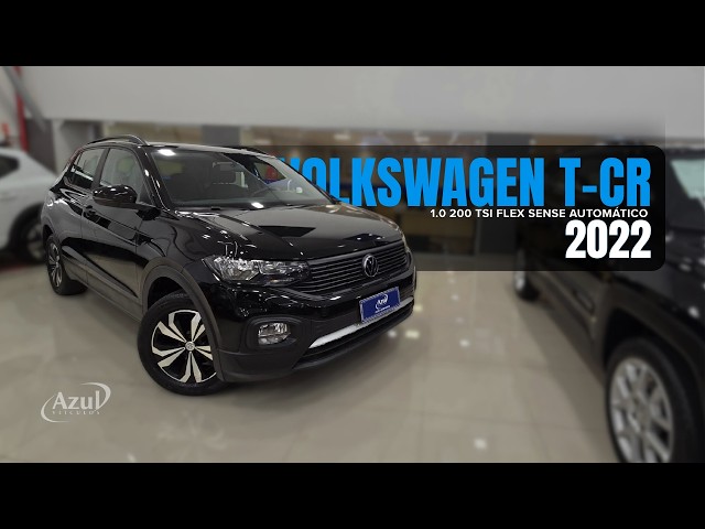 Vídeo VOLKSWAGEN T-CROSS 1.0 200 TSI TOTAL FLEX SENSE AUTOMÁTICO