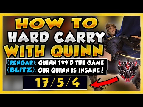 THIS IS HOW YOU HARD CARRY YOUR TEAM WITH QUINN IN SEASON 11 (BEST QUINN META) - League of Legends