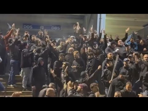 Ultras Napoli in Lecce after the match, 28/10/2025