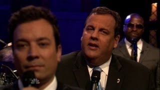 Christie and Fallon slow jam the news