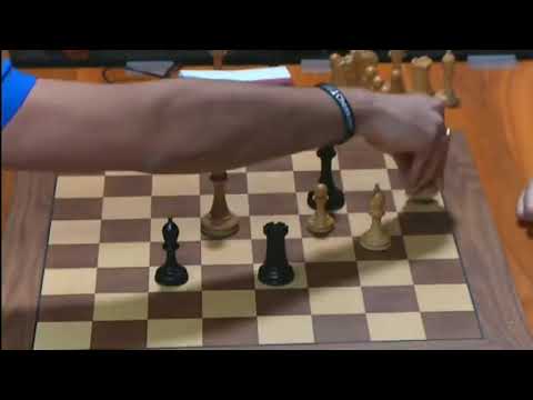 Viswanathan Anand played 47 moves with just 1 second on the clock.