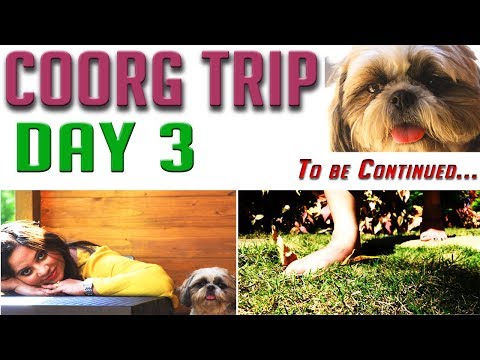 And then we made a new friend in Coorg | Day 3 Vlog in Coorg | Indian Couple in Coorg Video