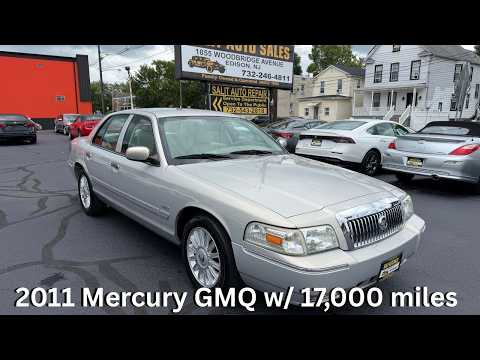 2011 Mercury Grand Marquis (CC-2097357) for sale in Edison, New Jersey