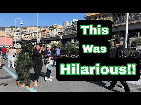Bushman vs the tourists: she screamed loud ???? #funnyvideos #funny #scary #prank