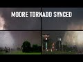 2013 Moore EF5 Tornado Synced