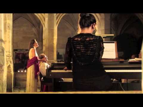 1450. Nacht und Traume (Franz Schubert) - sung by Delphine Arbeau