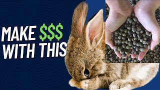Make Money Processing Rabbit Poop for Fertilizer