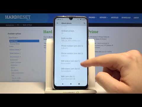 How to Check Device Specifications in ZTE Blade 10 Prime – Access Device Info