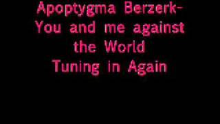 Apoptygma Berzerk - Tuning in Again