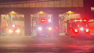 Surrey Fire Service - Engine 2, Engine 3, & Rescue 2 Responding