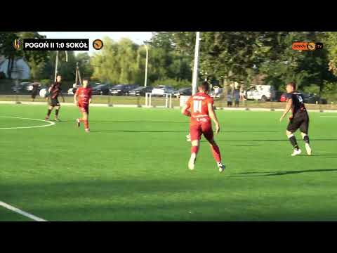 Pogoń II Leżajsk - Sokół Hucisko 1:0 (1:0) skrót meczu 17.08.2025r.