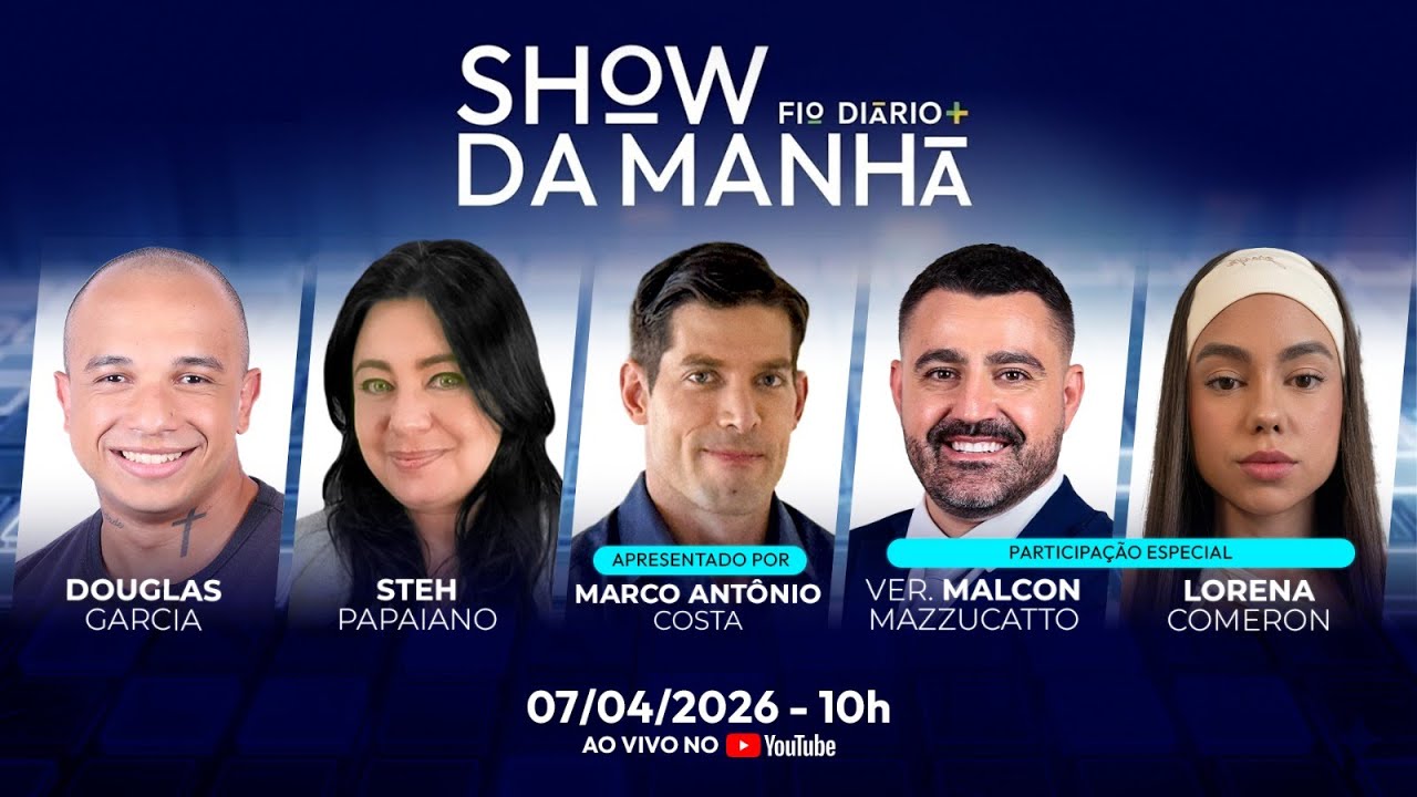 SHOW DA MANHÃ - BOMBA: LULA ATUA PARA BLINDAR MORAES E A TRAIÇÃO DE CAIADO - 07/04/2026