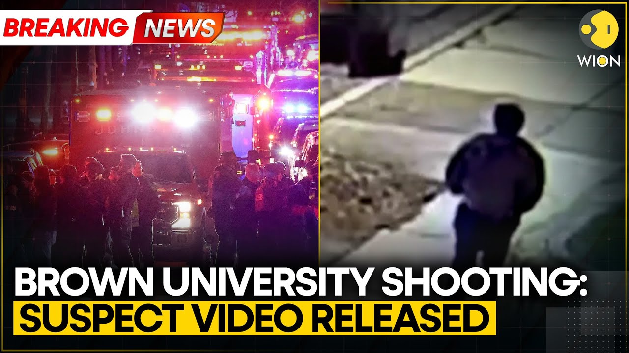Breaking: Authorities Release Video Said to Show Brown University Shooting Suspect | WION