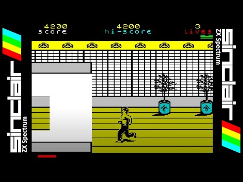 FIST II - THE LEGEND CONTINUES (1986) Walkthrough, ZX Spectrum