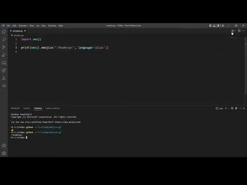 Emojize  -Problem Set 4 (CS50's Introduction to Programming with Python)