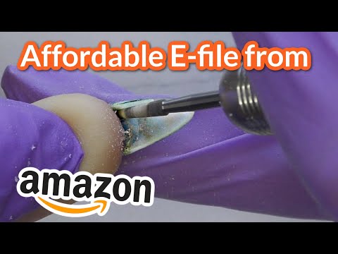Electric Nail File From Amazon Review – Product Removal, Dry Manicure & Soft Gel Extensions