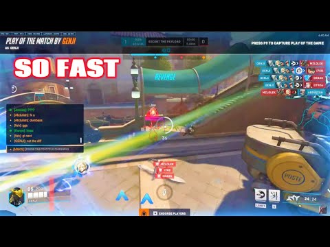the fastest team kill genji play in overwatch 2