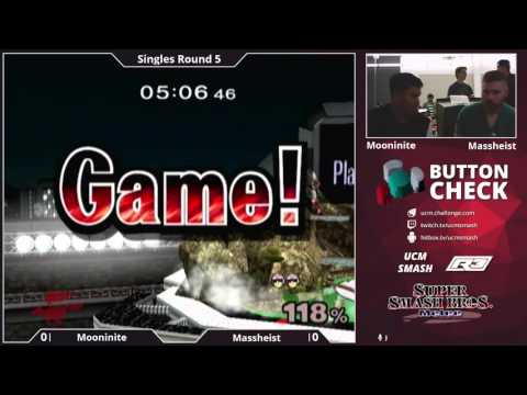 Mooninite (Falcon) vs. Massheist (Fox) - Button Check - Melee