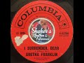 Aretha Franklin • I Surrender, Dear • from 1962 on COLUMBIA #4-42266