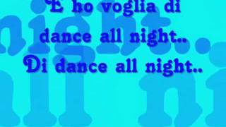 Voglia Di Dance All Night - Eiffel 65 (testo)