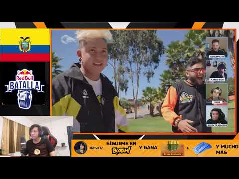 ALFREDOZKI VS SINTRAX (Video reacción) Clasificatoria Redbull Batalla de Gallos Ecuador 🇪🇨 2021