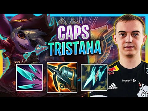 CAPS IS INSANE WITH NEW META TRISTANA MID! | G2 Caps Plays Tristana Mid vs Neeko!  Season 2023