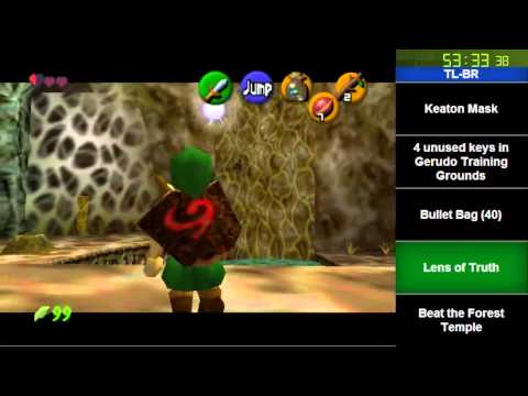 Ocarina Of Time Bingo Race (no beginners commentary) 131228, Including huge fails.