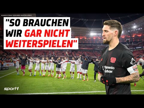 Frust ohne Ende! So reagiert Leverkusen auf die 4:1-Blamage gegen den VfB Stuttgart | SPORT1