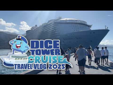 Dice Tower Cruise Vlog 2025