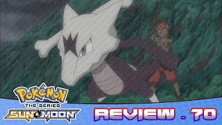 Kiawe and Marowak Master Inferno Overdrive! | Pokemon Sun And Moon Anime Episode 70 Review