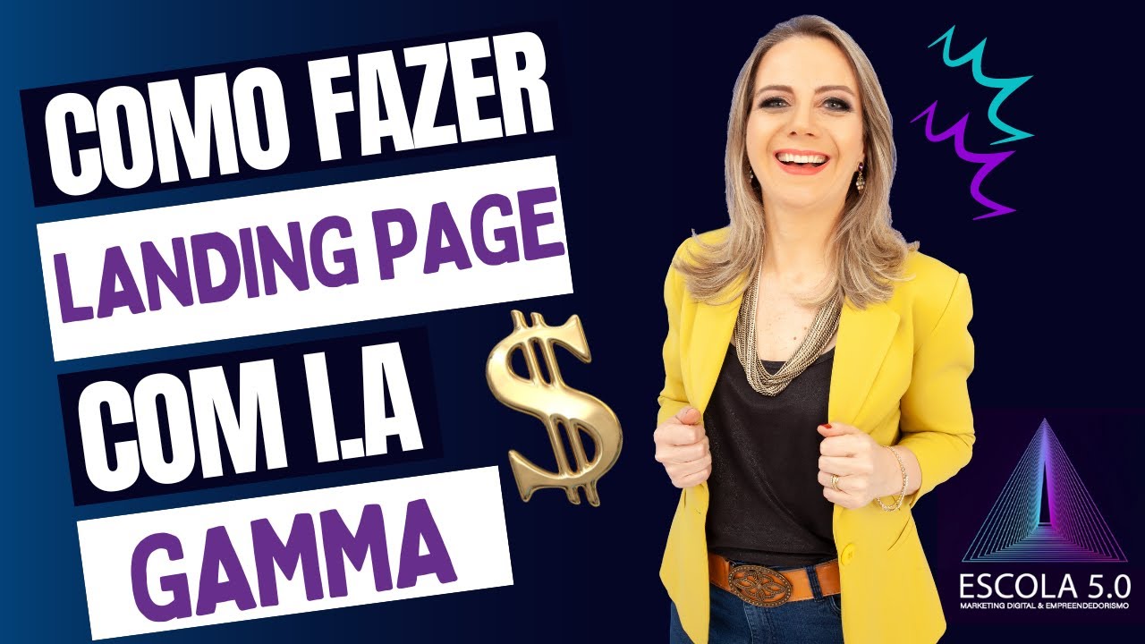 Como fazer Landing Page com Gamma ( inteligência Artificial )