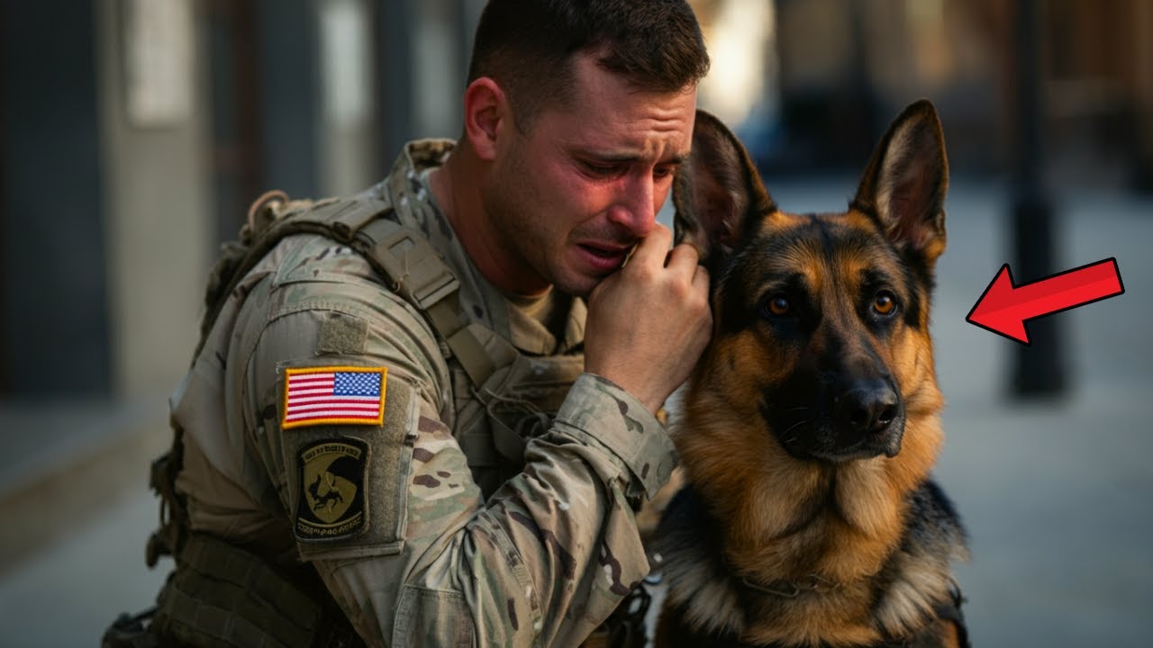 Retired Military Dog Doesn't Recognize His Ex Companion, what happens next takes your breath away