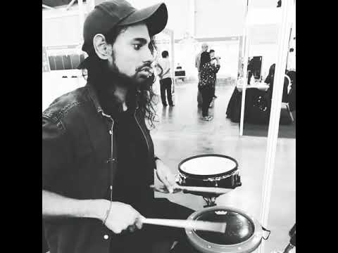 Vijesh - drumometer 2017 single strokes personal record. (1011/1minute)