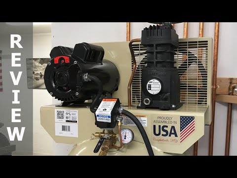 Review | Ingersoll Rand 5HP 60 Gal Air Compressor | SS4 | Installation and Recommendation!