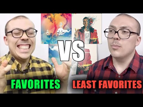 Anthony Fantano's FAVORITE vs LEAST FAVORITE Rap Albums