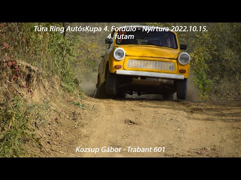 Kozsup Gábor - Trabant 601 R Winter Race 22/23 1. Forduló - Edelény 2022.10.16.  4.futam