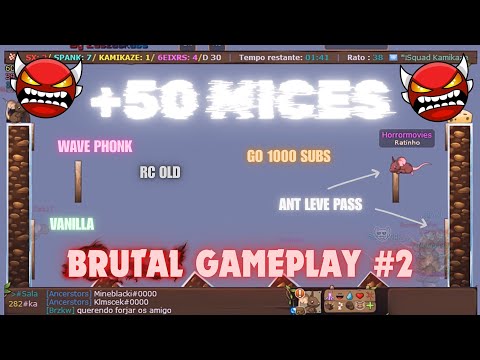 Transformice - BRUTAL FIRSTS +50 MICES GAMEPLAY #2 | 2026