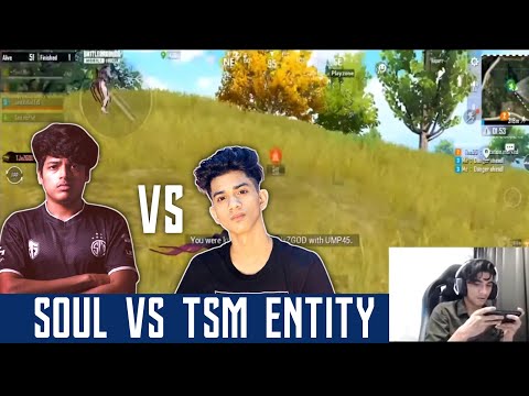 SOUL VS TSM ENTITY LATEST 4V4 FIGHT | SOUL WIPED ENTITY