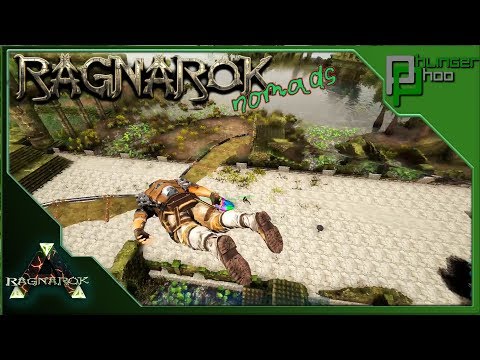 Ark: Ragnarok Nomad 62 - BUILDING UP THE SWAMP BASE