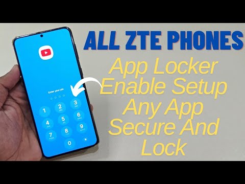 All Zte Nubia Phones App Lock Setup | How To Secure Apps Zte Phone