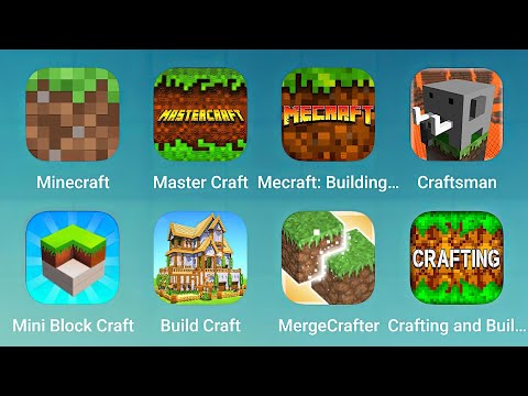 Minecraft, Master Craft, Mecraft Building, Craftsman, Mini Block Craft, Build Craft, MergeCrafter