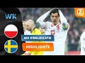 WELKE PLOEG PLAATST ZICH VOOR HET WK? ?? | Polen vs Zweden | Kwalificatie WK 2022 | Samenvatting