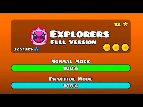 "Explorers Full Version" (Fanmade) - Geometry Dash 2.2