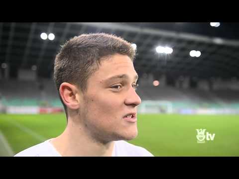 Filip Valenčič - izjava po tekmi Olimpija - Gorica 2:2, 21. korg 1. SNL (1.12.2012)